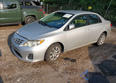 2013 Toyota Corolla Le из США, поврежденный, VIN 2T1BU4EE3DC097103